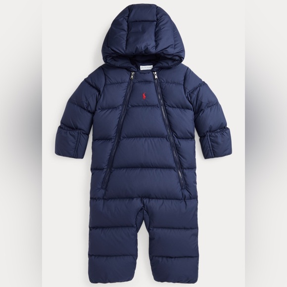 NWT RALPH LAUREN WINTER BUNTING SUIT - Picture 1 of 8